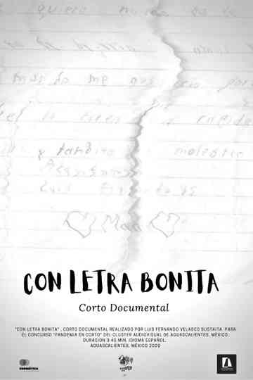 Con letra bonita
