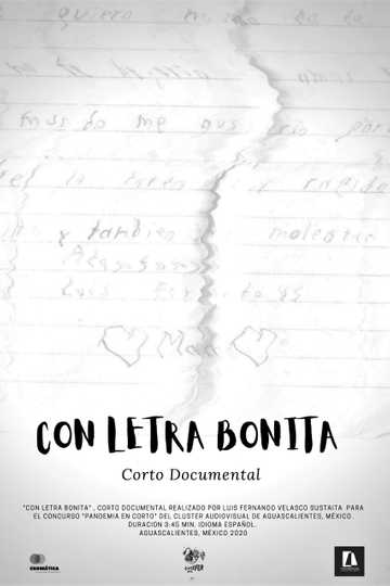 Con letra bonita