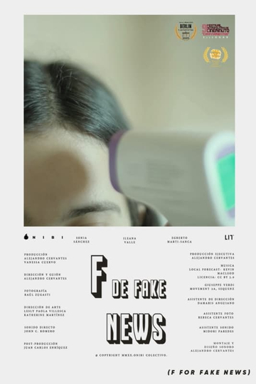 F de Fake News Poster