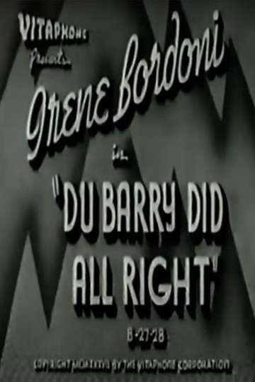 Du Barry Did All Right Poster