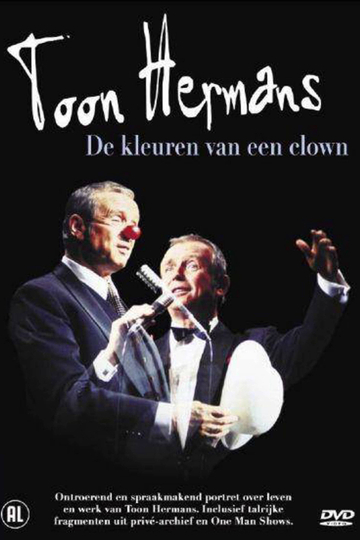 Toon Hermans de kleuren van een clown Poster