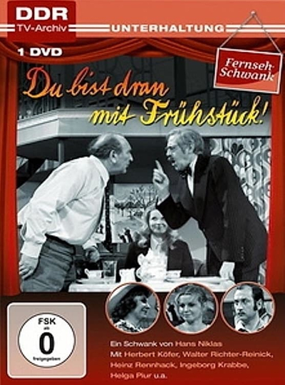 Du bist dran mit Frühstück Poster