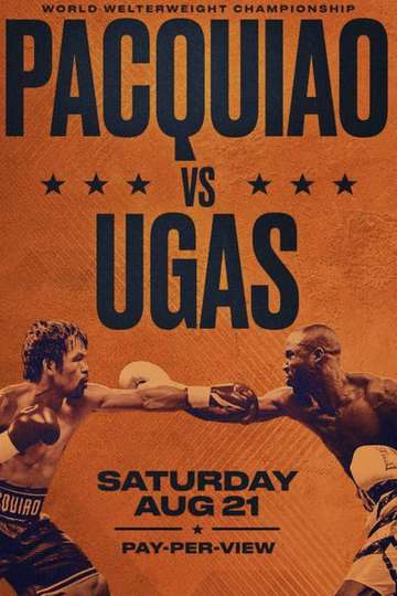 Manny Pacquiao vs Yordenis Ugás Poster