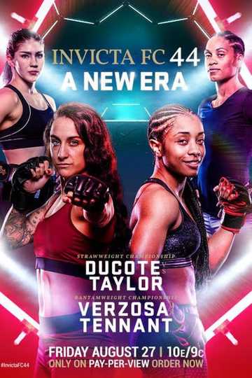 Invicta FC 44 A New Era Poster