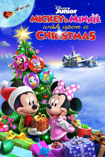 Mickey and Minnie Wish Upon a Christmas Poster