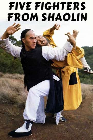 Five Fighters from Shaolin Poster