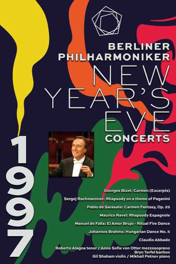 The Berliner Philharmonikers New Years Eve Concert 1997 Poster