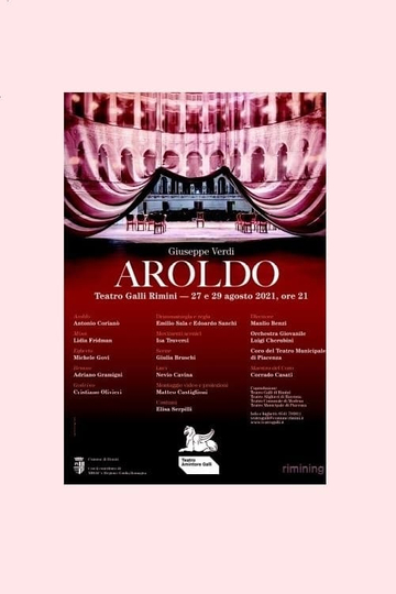 Aroldo  Teatro Amintore Galli Poster