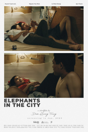 Elephants In The City Poster