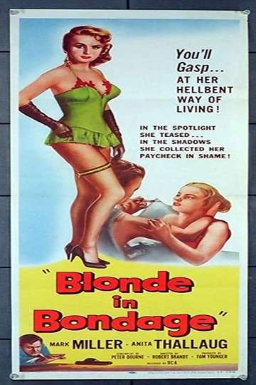 Blonde in Bondage Poster
