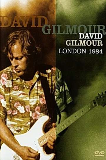 David Gilmour  London 1984 Poster