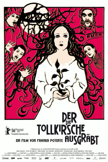 Der die Tollkirsche ausgräbt Poster