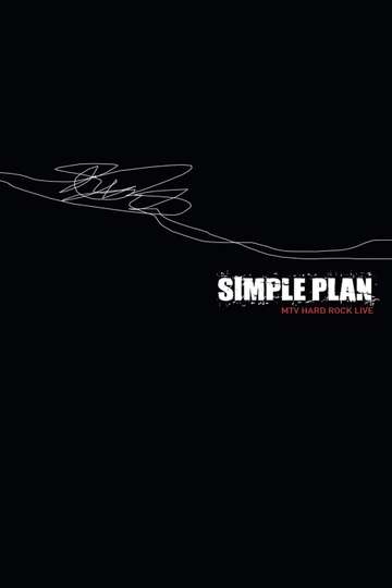 Simple Plan MTV Hard Rock Live Poster