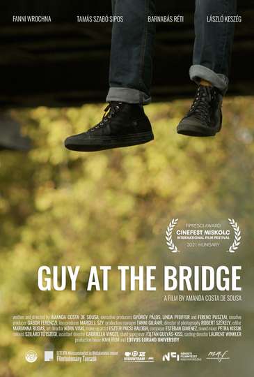 Guy at the Bridge Poster