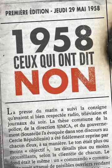 1958 Those Who Said No