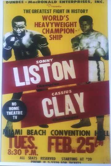 Muhammad Ali vs Sonny Liston I Poster