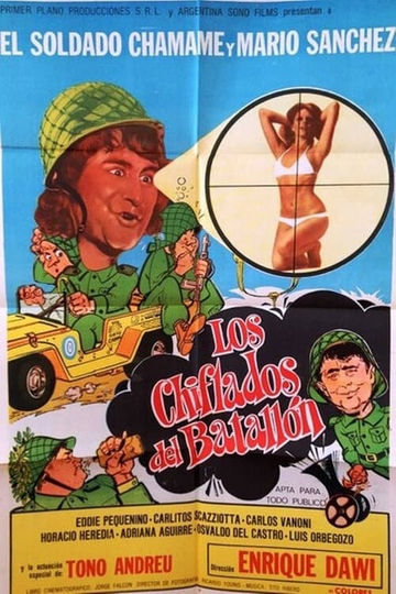 Los chiflados del batallón Poster