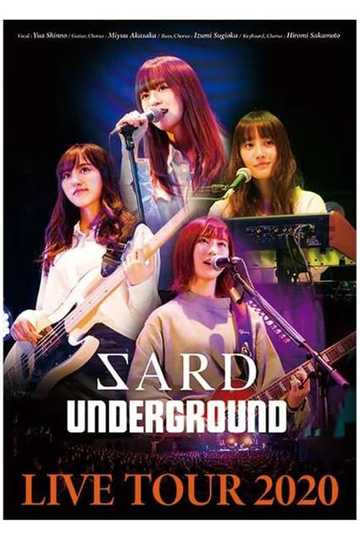 SARD UNDERGROUND LIVE TOUR 2020 Poster