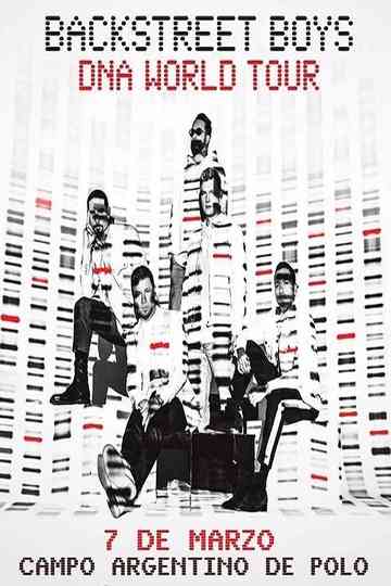Backstreet Boys DNA World Tour - Argentina Poster