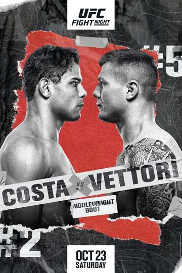 UFC Fight Night 196: Costa vs. Vettori Poster