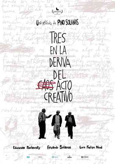 Three in the Drift of the Creative Act Poster