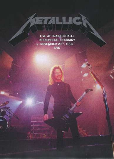 Metallica  Live At Frankenhalle Nuremberg Germany  November 29th 1992 Poster