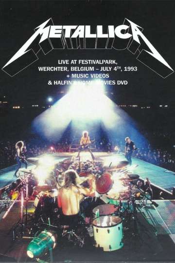 Metallica - Live At Festivalpark, Werchter, Belgium - July 4th, 1993 Poster