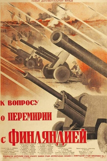 A Propos of the Truce with Finland Poster