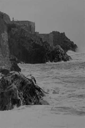 Sea Breaking against Some Rocks