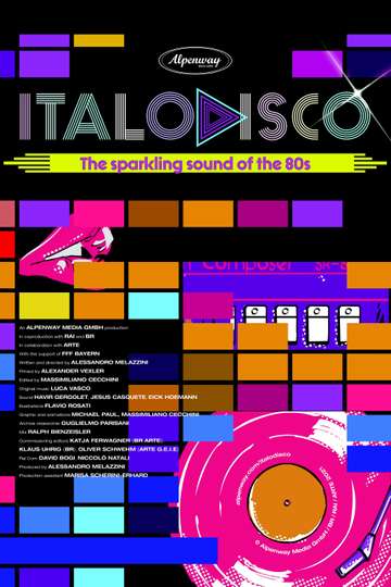 Italo Disco The Sparkling Sound of the 80s Poster
