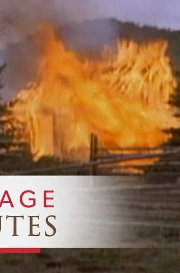 Heritage Minutes: Saguenay Fire Poster