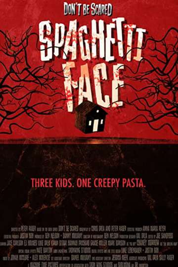 Spaghetti Face Poster