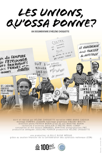 Les unions qu'ossa donne? Poster