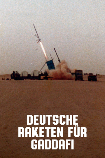 Deutsche Raketen für Gaddafi Poster