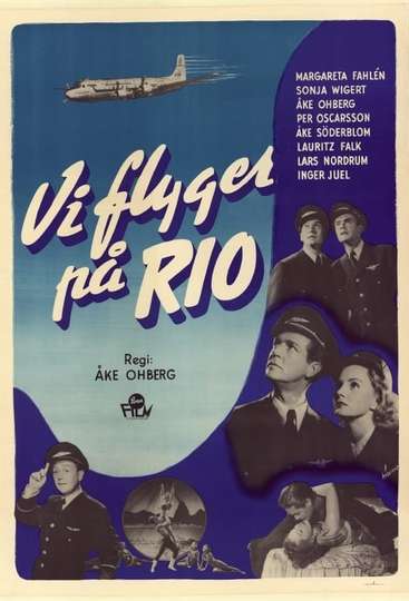 Vi flyger på Rio Poster