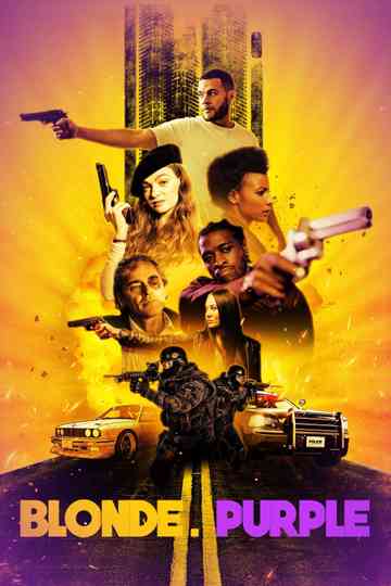 Blonde. Purple Poster