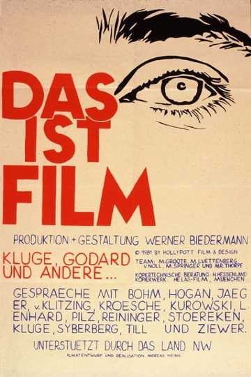 Das ist Film  Kluge Godard und andere