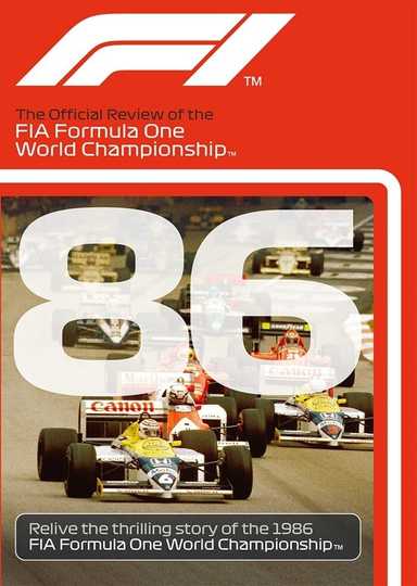 1986 FIA Formula One World Championship Season Review Poster