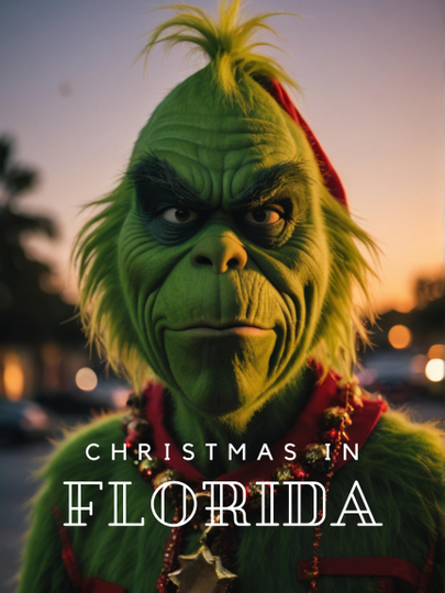 Christmas In Florida Poster