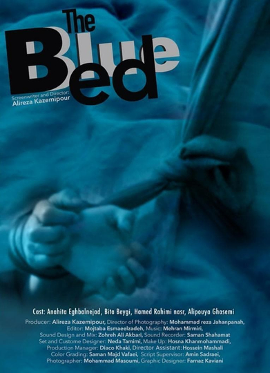 The Blue Bed Poster