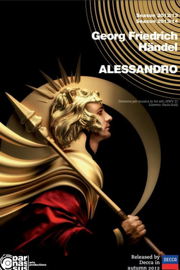 Haendel  Alessandro with Max Emanuel Cencic Opéra Royal de Versailles Poster