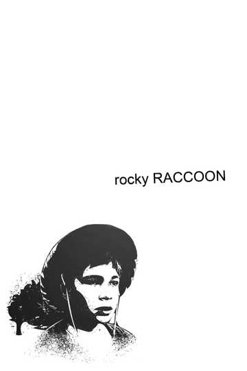 Rocky Raccoon Poster