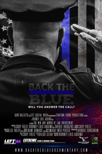 Back the Blue Poster