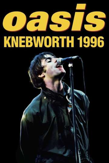 Oasis Knebworth 1996 Saturday Night Poster
