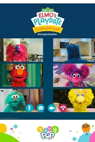 Sesame Street Elmo's Playdate: Scavenger Hunt Poster