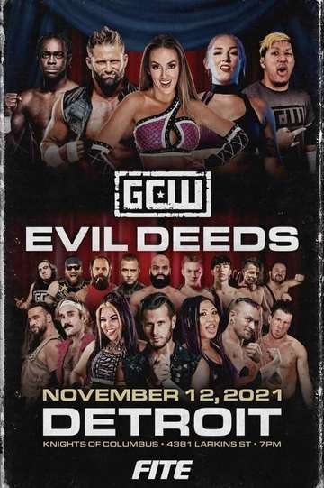 GCW Evil Deeds Poster