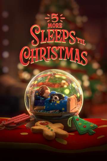 5 More Sleeps 'til Christmas Poster