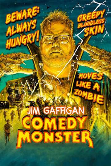 Jim Gaffigan Comedy Monster Poster