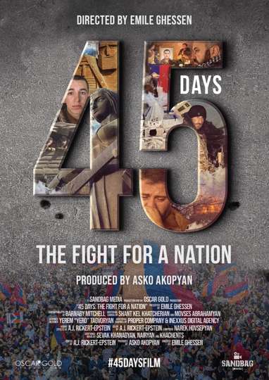 45 Days The Fight for a Nation Poster