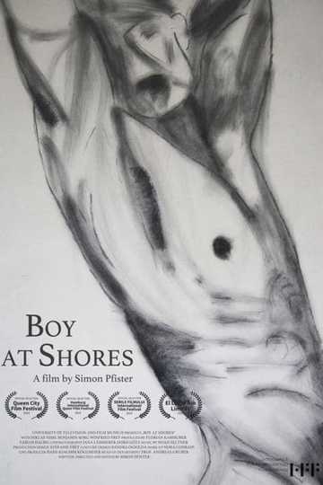 Boy at Shores Poster